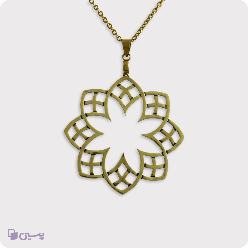 گردنبند برنجی طلوعِ تهی